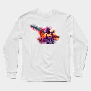 Krom - Death Must Die (Watercolor) Long Sleeve T-Shirt